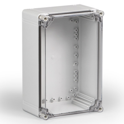 OABP203013T Ensto Cubo O ABS 200 x 300 x 132mmD Enclosure Clear Lid IP66/67