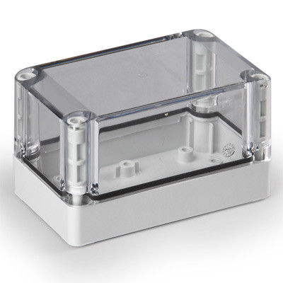 SABP081308LT Ensto Cubo S ABS 75 x 125 x 75mmD Enclosure Clear Lid IP66/67