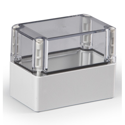 SABP081310T Ensto Cubo S ABS 75 x 125 x 100mmD Enclosure Clear Lid IP66/67