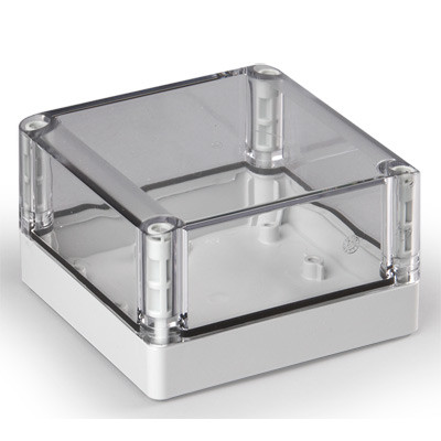 SPCP131308LT Ensto Cubo S Polycarbonate 125 x 125 x 75mmD Enclosure IP66/67