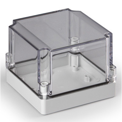 SPCP131310LT Ensto Cubo S Polycarbonate 125 x 125 x 100mmD Enclosure IP66/67