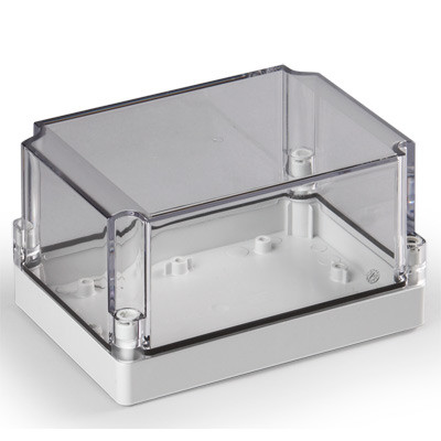 SABP131810LT Ensto Cubo S ABS 125 x 175 x 100mmD Enclosure Clear Lid IP66/67