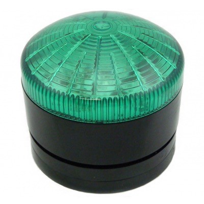 STX-24DA-G STX Xenon Beacon Black Base Green Lens 10-28V AC/DC IP65 Flashing