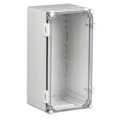 WPCP204018T Ensto Cubo W Polycarbonate 200 x 400 x 187mmD Enclosure IP66/IP67