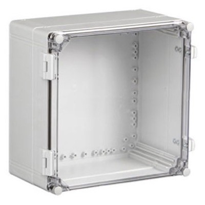 WPCP404018T Ensto Cubo W Polycarbonate 400 x 400 x 187mmD Enclosure IP66/IP67