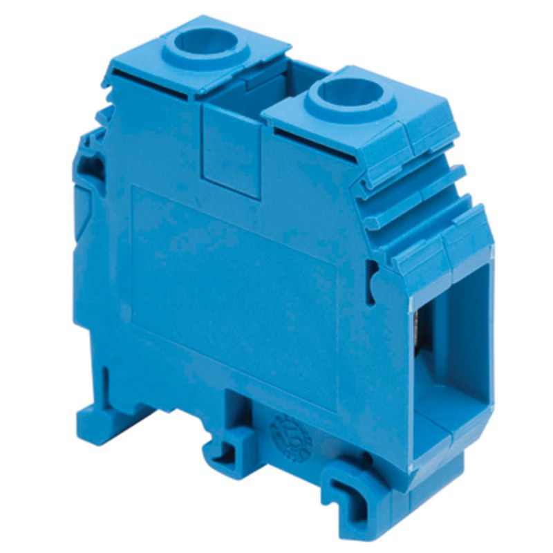 1SNA125124R0100 Entrelec SNA 35mm Blue DIN Rail Terminal for TS35 &amp; TS32 Rail Single Feed Through M35/16.N