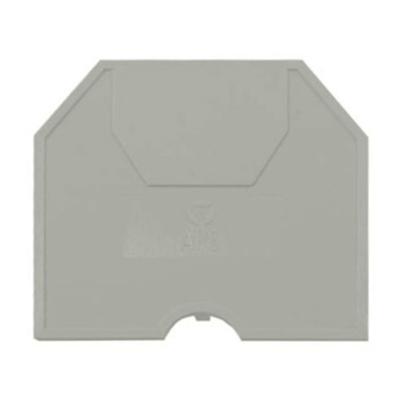 07.311.0255.0 Wieland selos WK Grey End Plate for 6mm Terminal