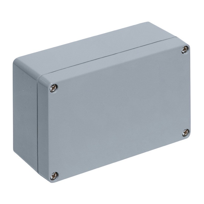 5190-2601/6090 Aluminium Enclosure 260 x 160 x 90mm Painted RAL7001