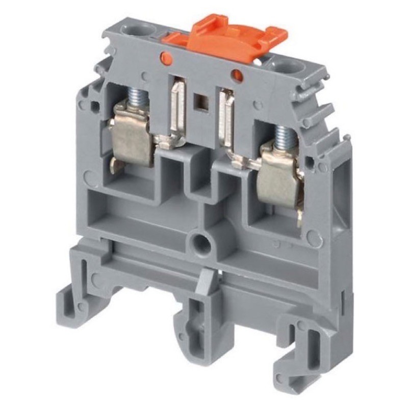 1SNA115986R0000 Entrelec SNA 4mm Grey Knife Disconnect DIN Rail Terminal for TS35 &amp; TS32 Rail M4/6.SNB