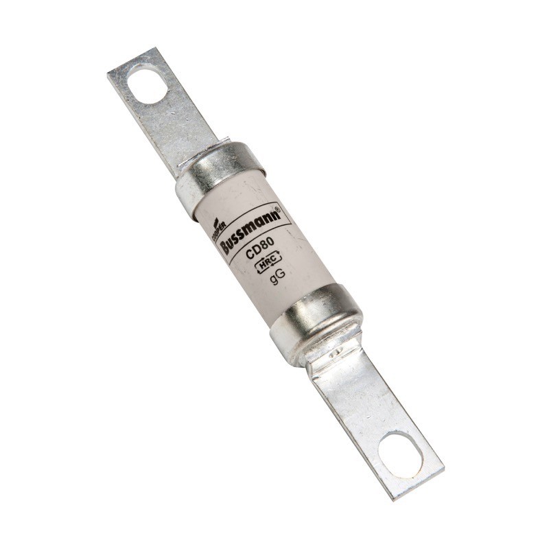 CD100 Eaton Bussmann CD 100A gG Fuse BS88 B1 Bolt Fixing 126mm Overall Length 111mm Fixing Centres 500VAC Rated