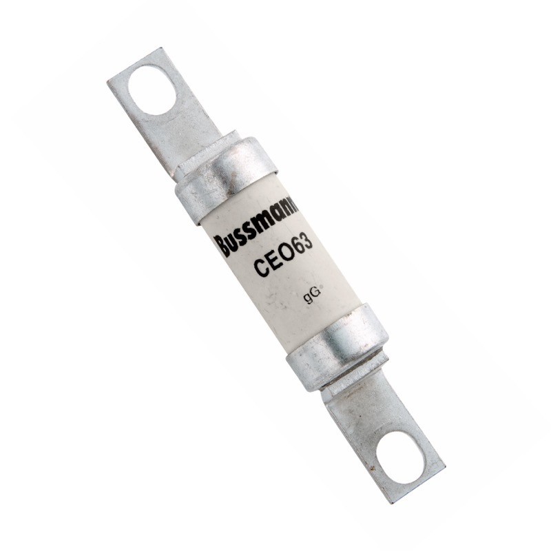 CEO100M160 Eaton Bussmann CEO 100A gM Fuse BS88 A4 Motor Rated to 160A Bolt Fixing 109.5mm Overall Length 94mm Fixing Centres 415VAC