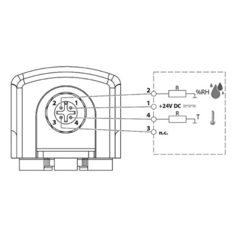 01420.2-00 STEGO CSS 014 Smart Sensor 4-20mA Interface -40oC to +60oC Temperature Range 0 to 100% RH Humidity Range 24VDC