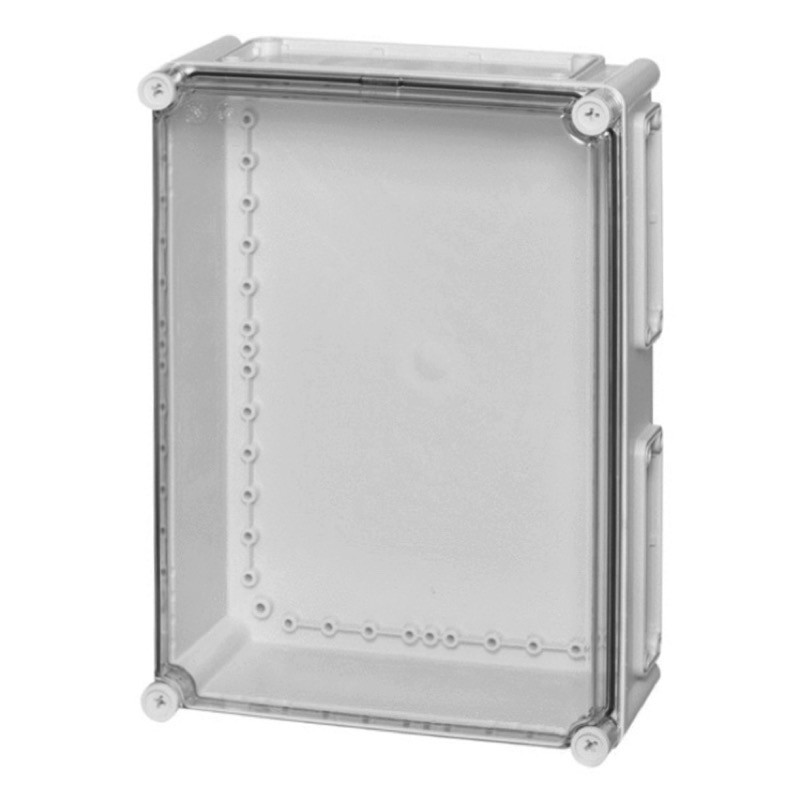 EKPG 130 T Fibox EK Polycarbonate 380 x 280 x 130mmD Enclosure Clear Lid IP66/67