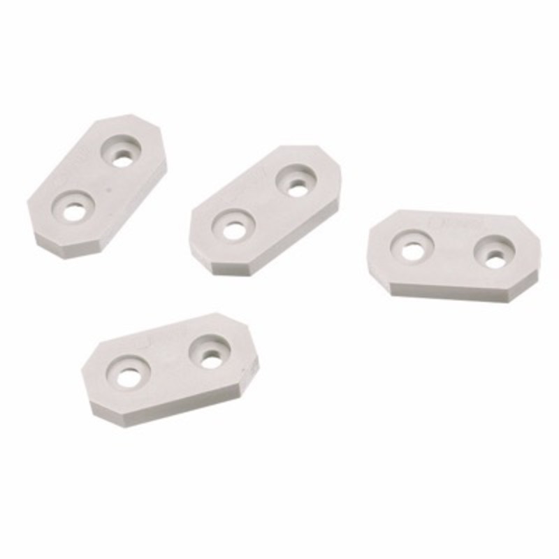 FP 12017 Fibox CAB Set of 4 Wall Fixing Lugs for Fibox CAB