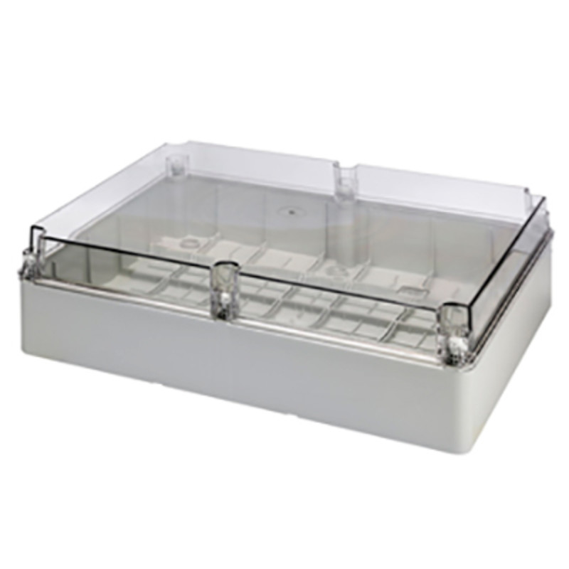 GW44431 Gewiss 44 CE GWT 460 x 380 x 120mmD Enclosure Clear Lid IP56