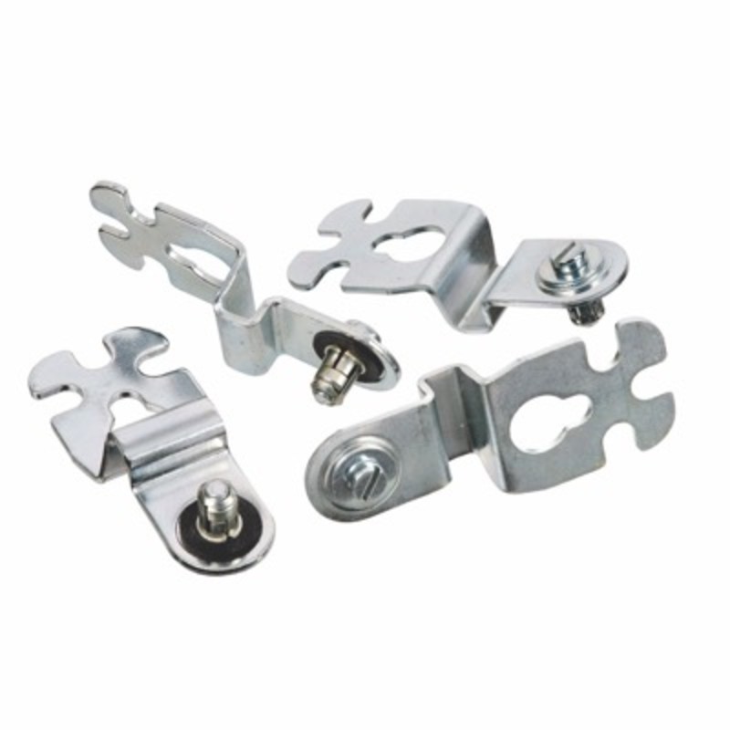 NSYAEFPFSC Schneider Spacial Set of 4 Steel Wall Fixing Brackets for NSYS3D / NSYCRNG