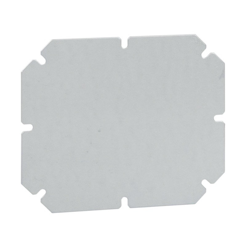 NSYAMPM1916TB Schneider Electric Thalassa NSYTBS Mounting Plate for 192 x 164mm Enclosures Galvanised Steel Plate 168 x 140