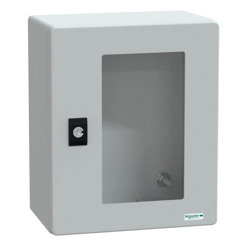 NSYPLM3025TG Schneider Electric Thalassa PLM GRP 308H x 255W x 160mmD Wall Mounting Enclosure IP66 Glazed Door