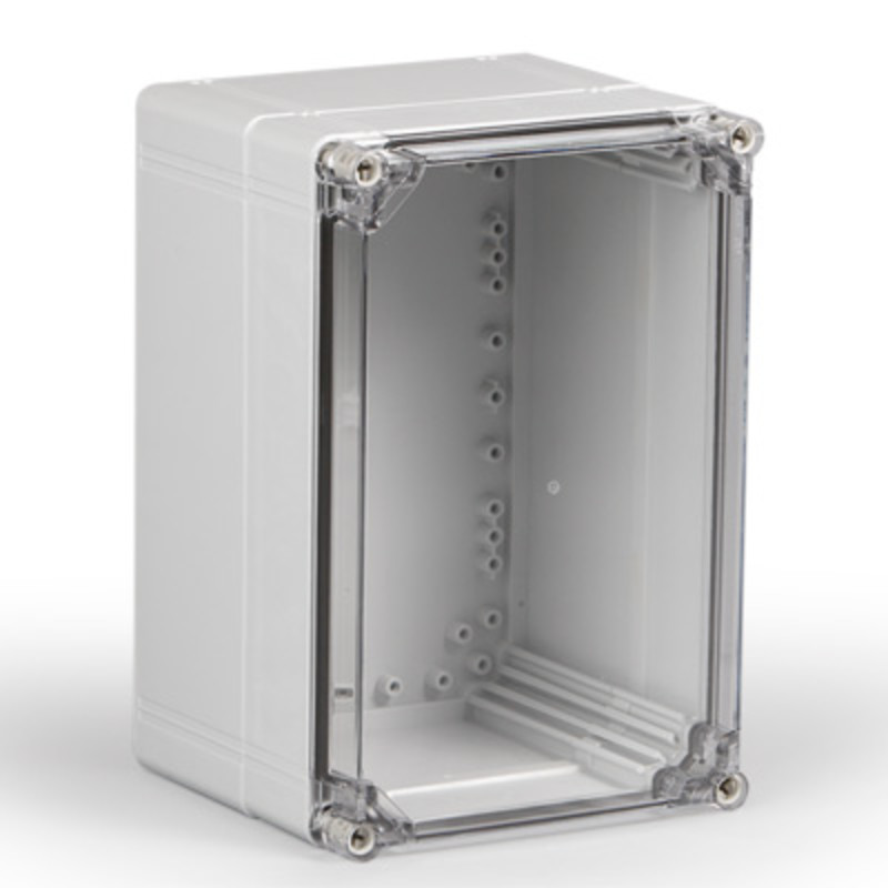 OABP203018T Ensto Cubo O ABS 200 x 300 x 187mmD Enclosure Clear Lid IP66/67