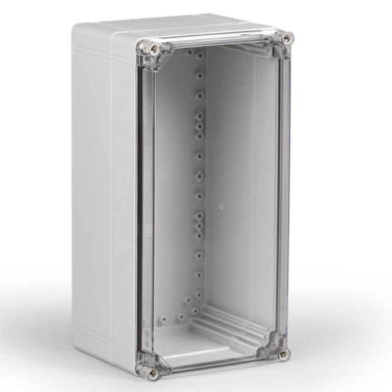 OABP204018T Ensto Cubo O ABS 200 x 400 x 187mmD Enclosure Clear Lid IP66/67