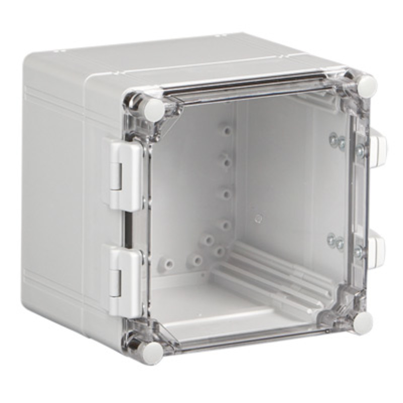 WPCP202018T Ensto Cubo W Polycarbonate 200 x 200 x 187mmD Enclosure IP66/IP67