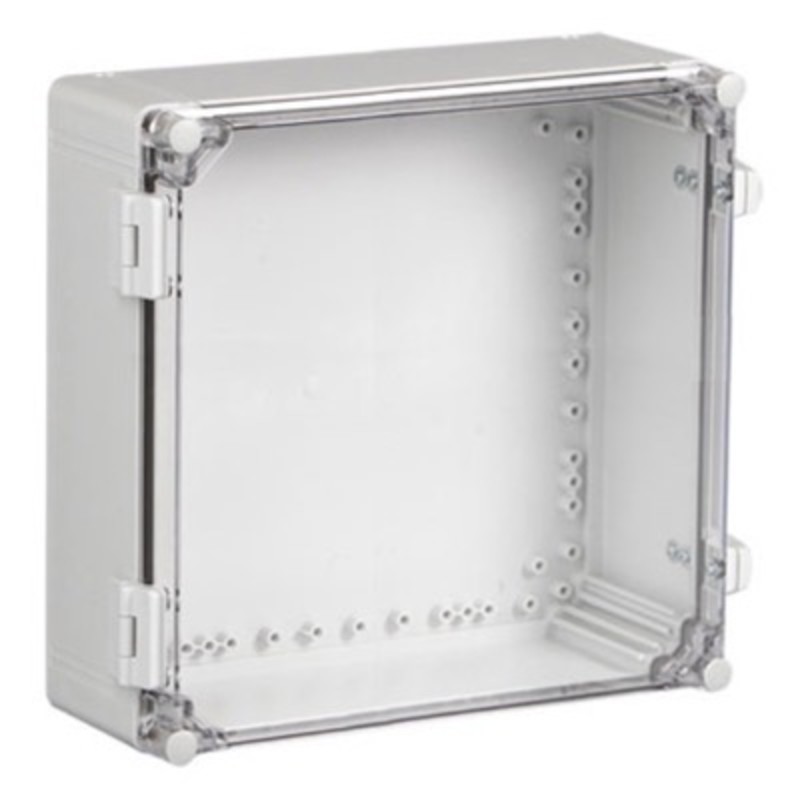 WPCP404013T Ensto Cubo W Polycarbonate 400 x 400 x 132mmD Enclosure IP66/IP67