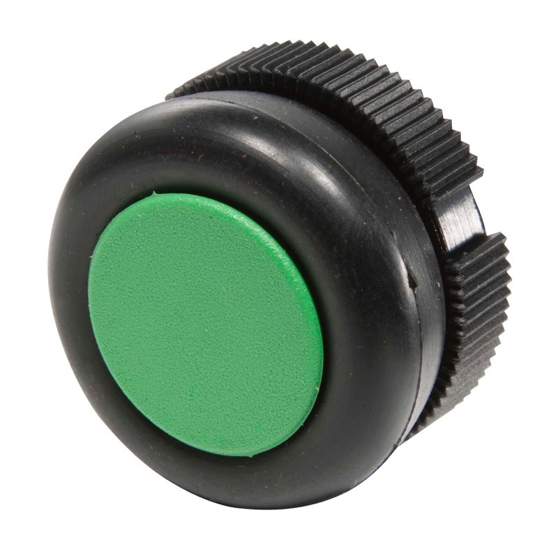 XACA9413 Schneider Harmony XAC Green Booted Pushbutton Actuator 22.5mm Spring Return