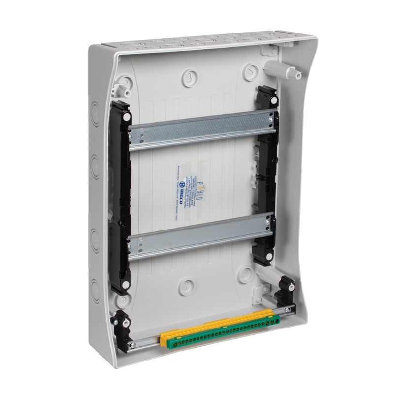 B06541 IBOCO Pablo 24 Module Distribution Enclosure 420H x 314W x 143mmD with Earth Block