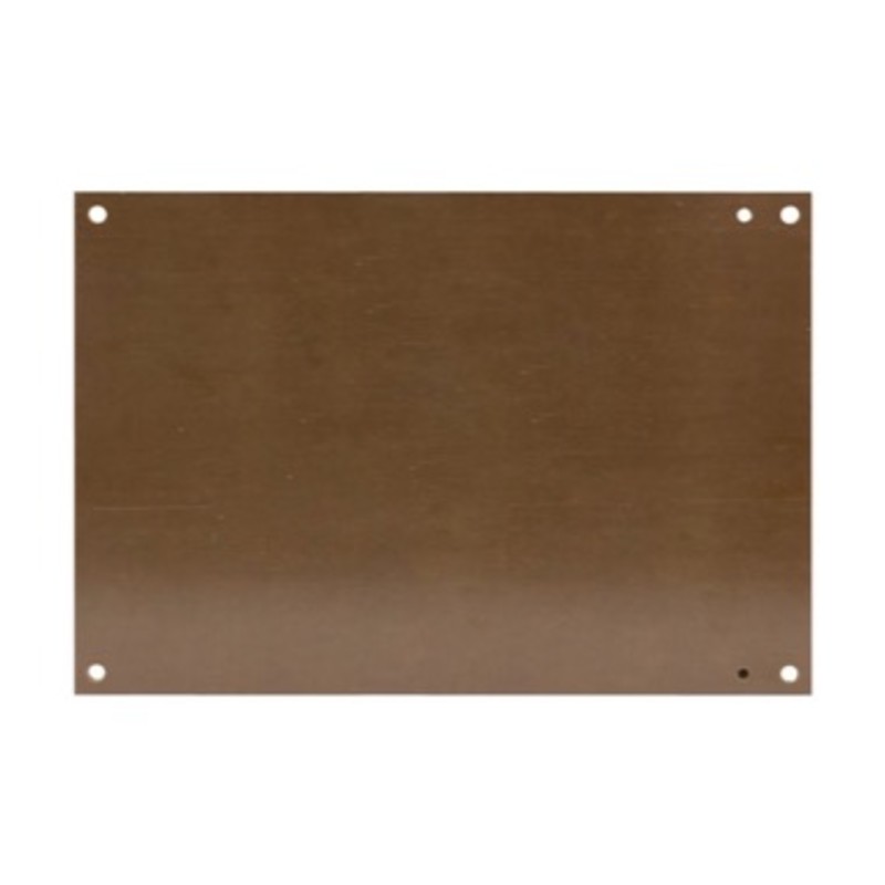 BB7236 Cahors Combiester Mounting Plate for 720 x 360mm Enclosures Bakelite Brown Dimensions 670 x 310 x 3mmD 