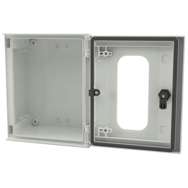 BRES-325P Uriarte Safybox BRES GRP 300H x 250W x 140mmD Wall Mounting Enclosure IP66 Polycarbonate Window