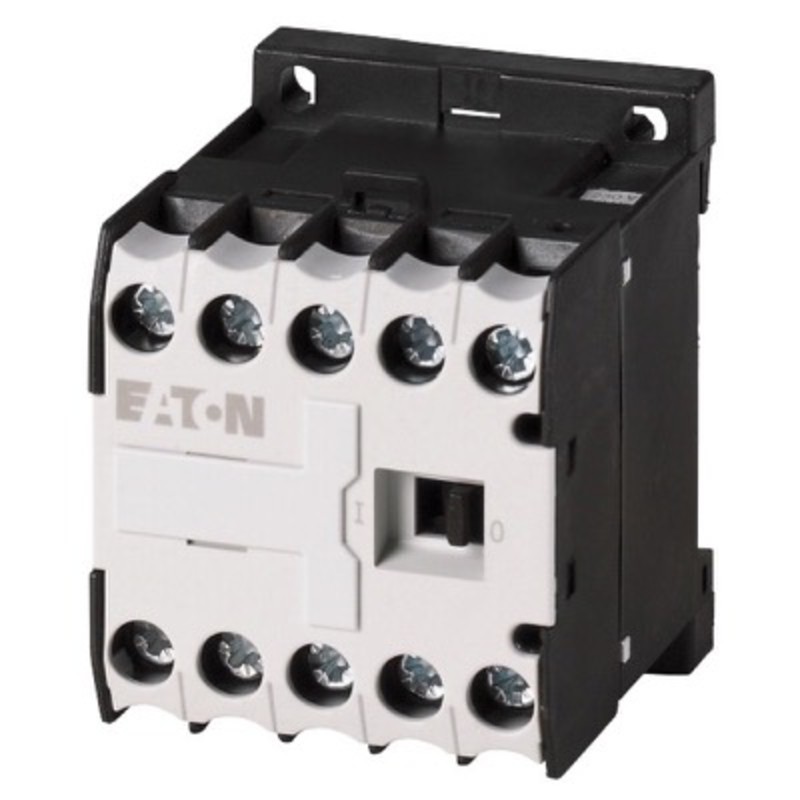 DILER-40(110V50HZ,120V) Eaton DILER Mini Contactor Relay 10A AC1 4 x N/O Poles 110VAC Coil