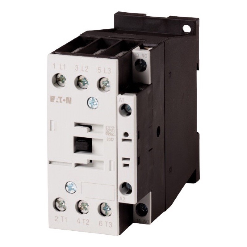 DILM25-10(400V50HZ,440V) Eaton DILM Contactor 3 Pole 25A AC3 11kW 1 x N/O Auxiliary 400VAC Coil