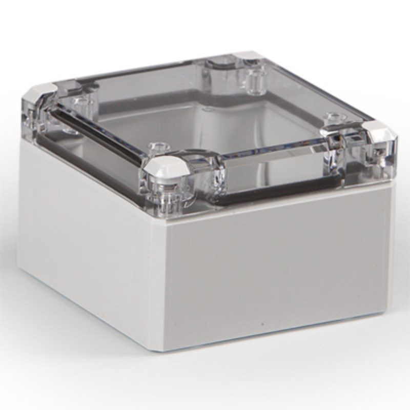 DPCP080806T Ensto Cubo D Polycarbonate 80 x 82 x 56mmD Enclosure Clear Lid IP66/IP67