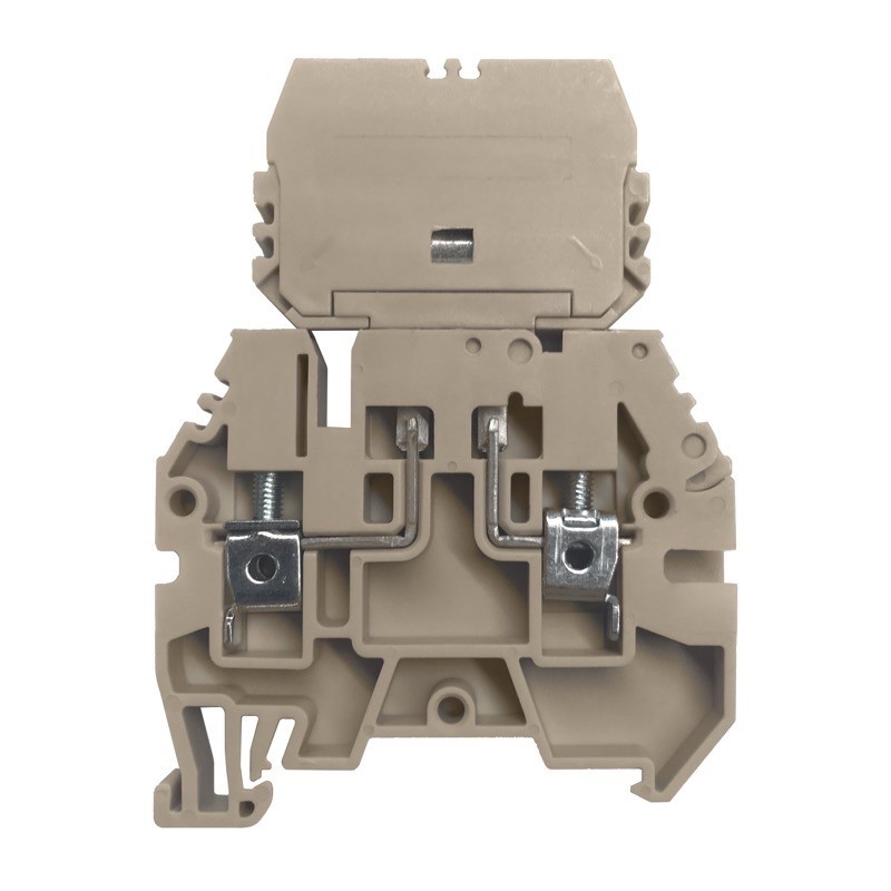 ERTD3BEIGE IMO ER 4mm Beige Fuse Disconnect DIN Rail Terminal for TS35 Rail