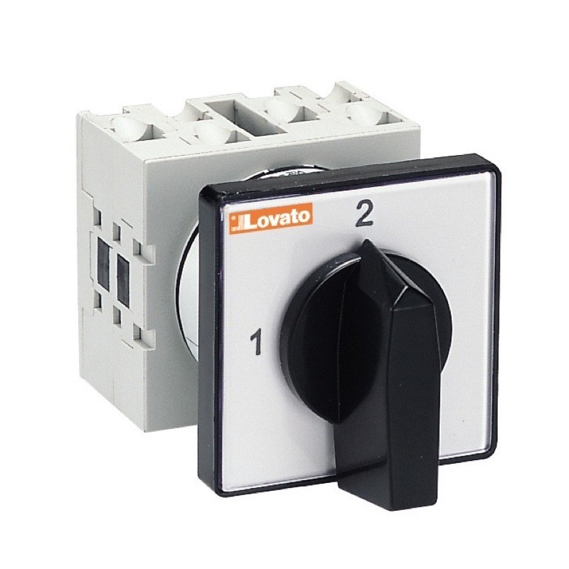 GX2054U Lovato GX CAM Single Pole Change-Over Switch without Centre Off 20A