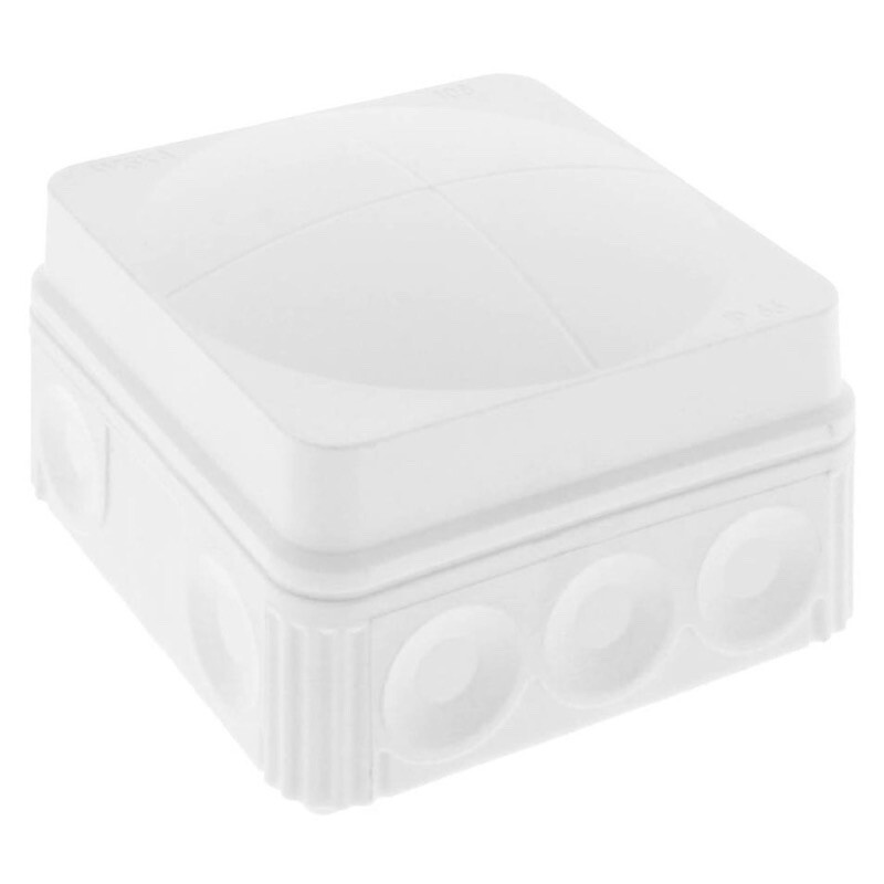 10060623 WISKA COMBI 108/5 WH Polypropylene 76 x 76 x 51mmD Enclosure White IP66 