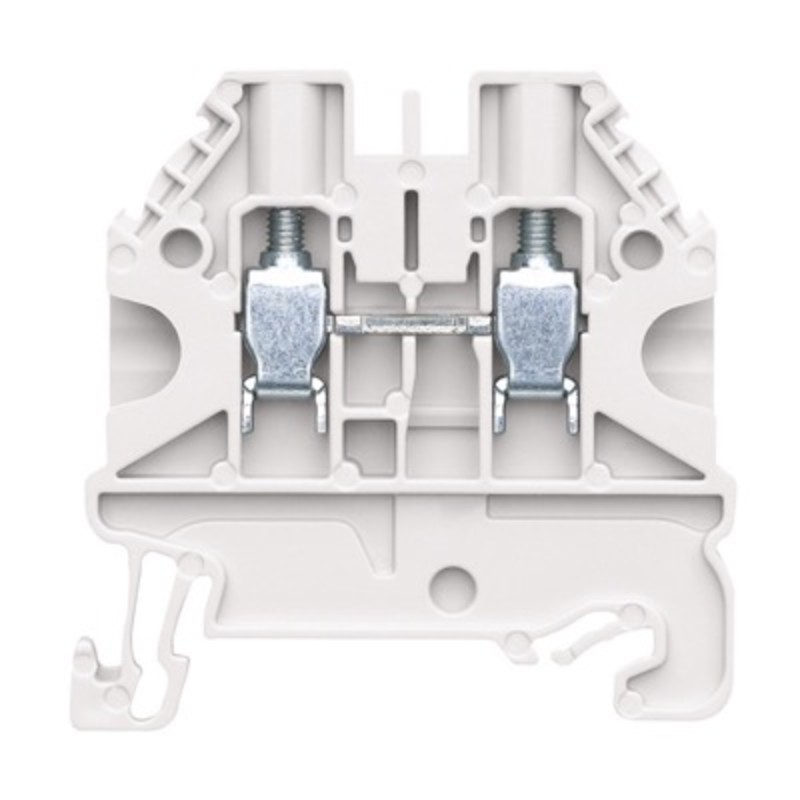 58.504.0055.2 Wieland selos WT 4mm White DIN Rail Terminal for TS35 Rail Single Feed Through WT4 WS