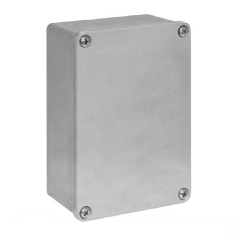 G150.74 RP Gain Aluminium 152 x 102 x 81mmD Enclosure IP65 Sandblasted Finish