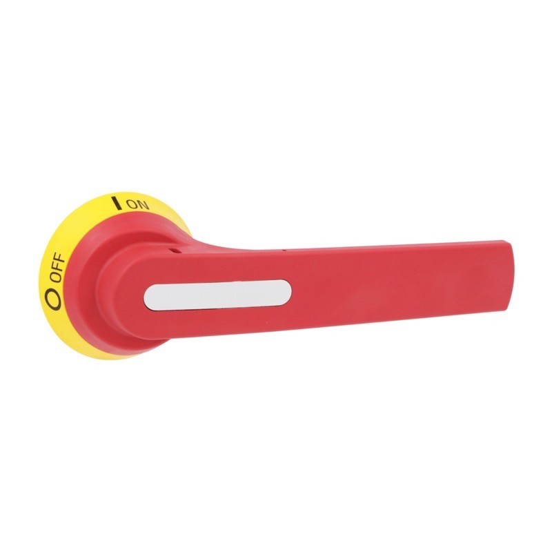 GLX62 Lovato GL Door Coupling Handle for GL0320-GL0630 Red/Yellow Screw Fix Defeatable IP66/IP69K