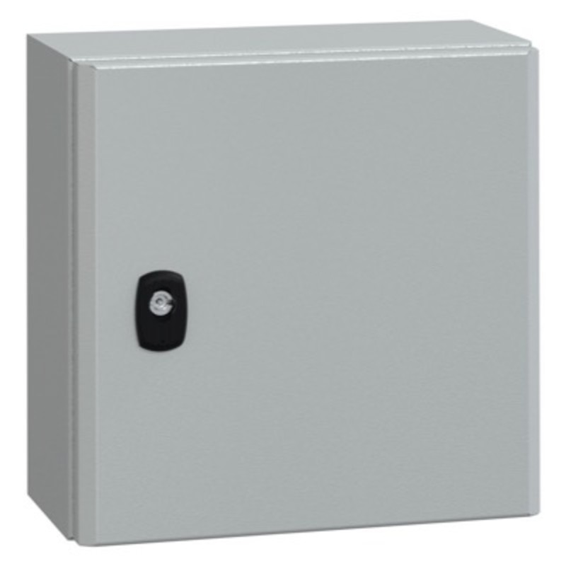 NSYS3D3315 Schneider Spacial S3D Mild Steel 300H x 300W x 150mmD Wall Mounting Enclosure IP66