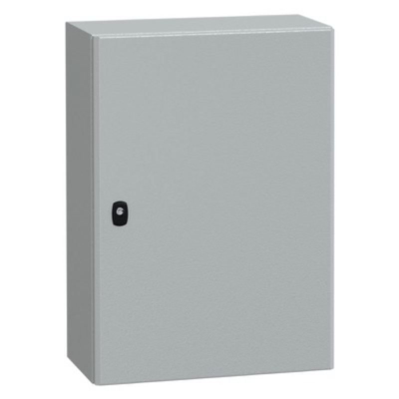 NSYS3D7525 Schneider Electric PanelSeT S3D Mild Steel 700H x 500W x 250mmD Wall Mounting Enclosure IP66