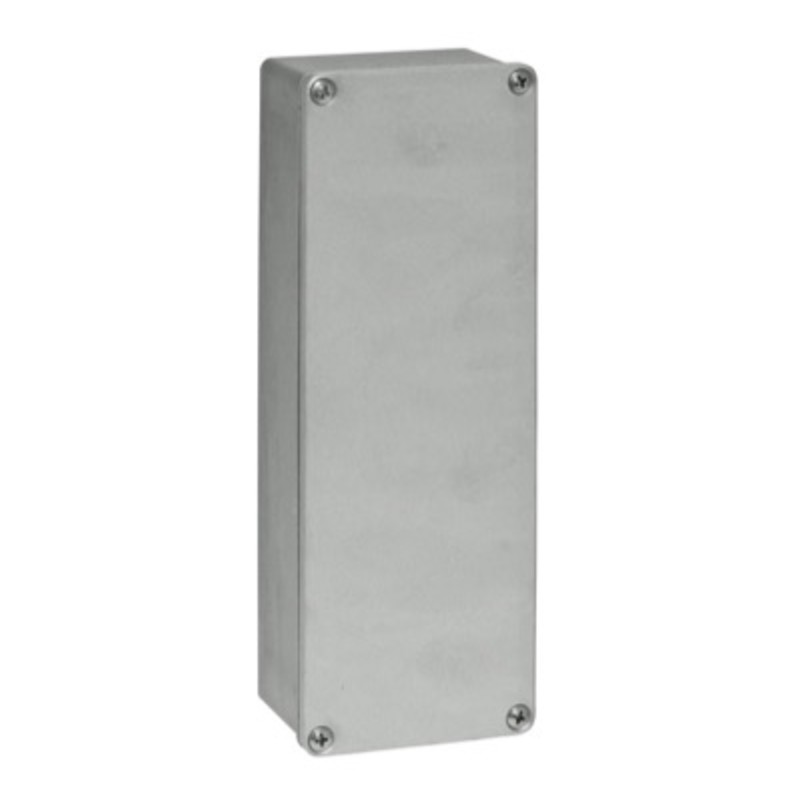 G250.68 RP Gain Aluminium 252 x 87 x 75mmD Enclosure IP65 Sandblasted Finish