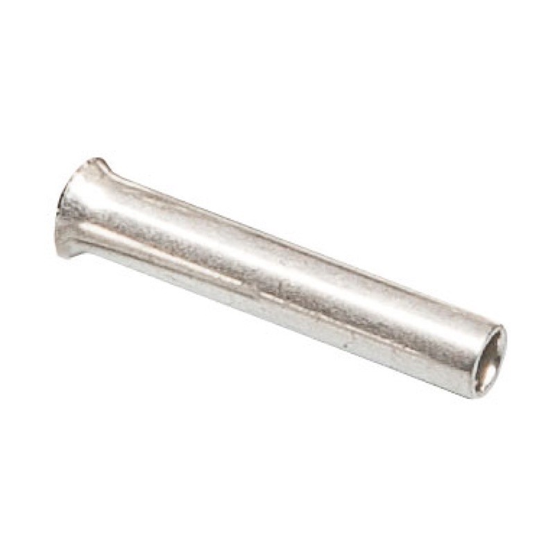 MGB0.75MMUNIN 0.75mm Uninsulated Ferrules 10mm Long 