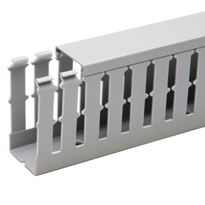 T1-15X60G IBOCO T1 Standard Slot Panel Trunking 15W x 60H Grey RAL7030 Contains 16 x 2M = 32M B00676