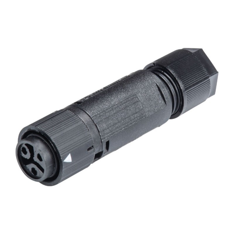 46.031.4553.1 Wieland RST Mini 3 Pole Female Connector  Suitable for Cable 5 - 9.5mm 16A 250V