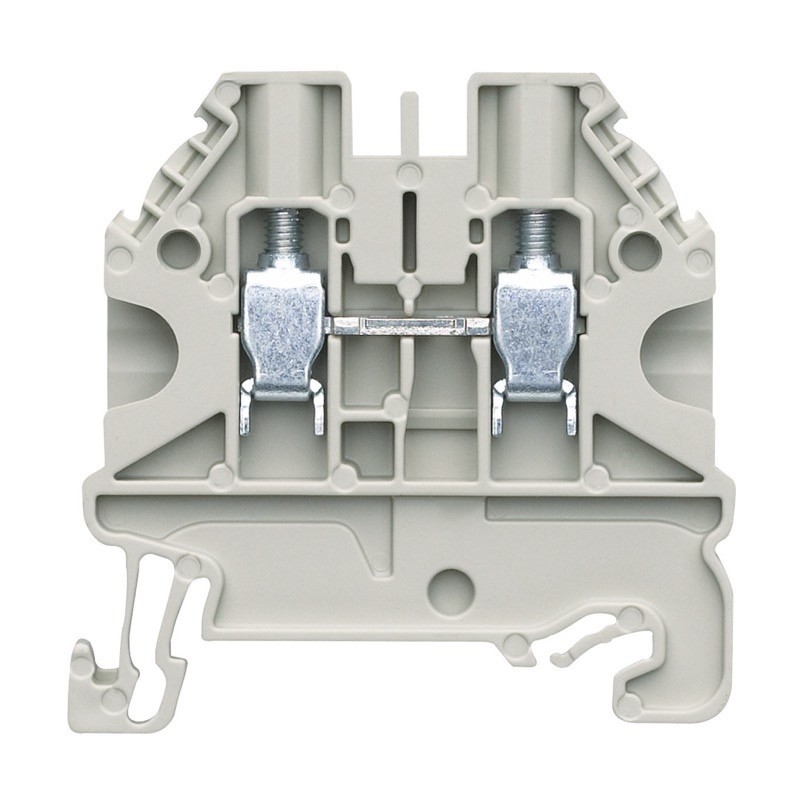 58.503.0055.0 Wieland selos WT 2.5mm Grey DIN Rail Terminal for TS35 Rail Single Feed Through WT2.5