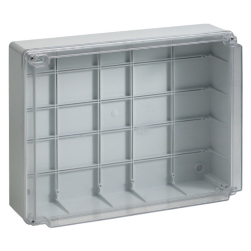 B04857 IBOCO Pico ABS 380 x 300 x 120mmD Enclosure Clear Lid IP56