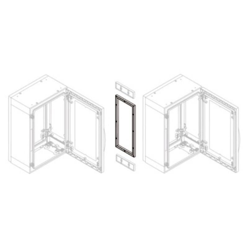 NSYMUPLA104G Schneider Thalassa PLA Horizontal Coupling Frame Kit for 1000H x 420mmD RAL7035 IP55