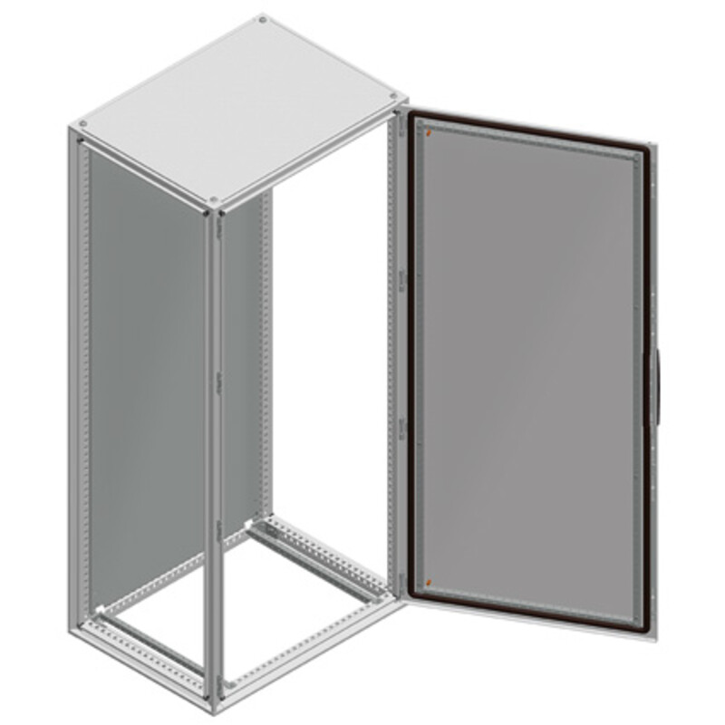 NSYSF12840P Schneider Spacial SF Mild Steel 1200H x 800W x 400mmD Floor Standing Enclosure IP55