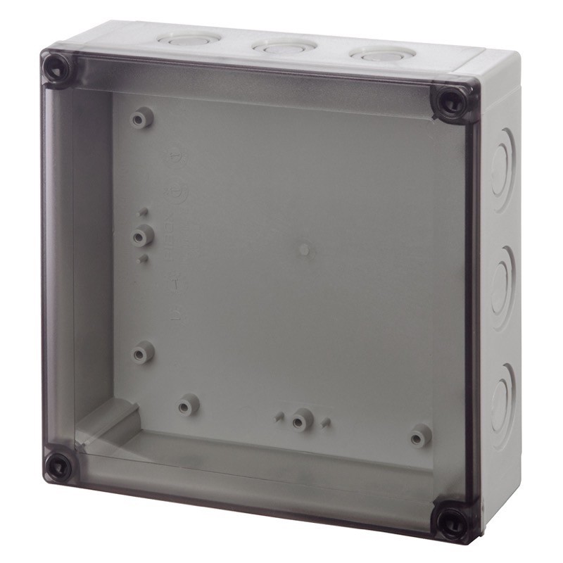 PCM 175/60 T Fibox MNX Polycarbonate 180 x 180 x 60mmD Enclosure IP66/67